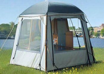 Camping Pavillon aufblasbar (BW)